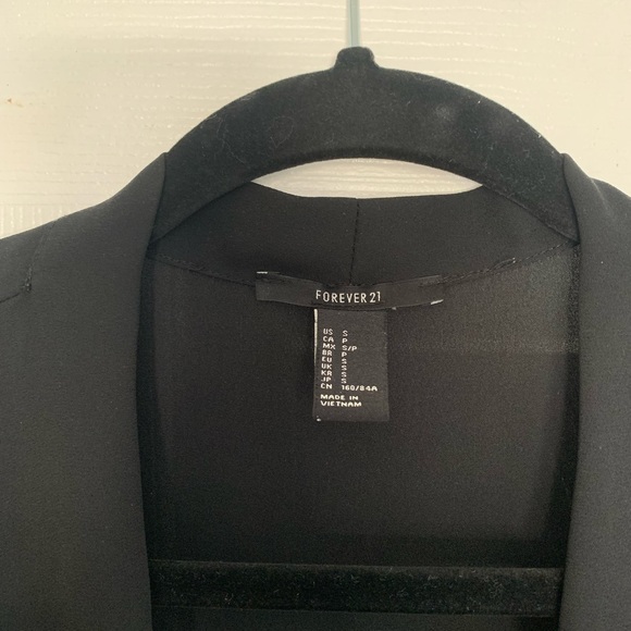Forever 21 black blouse - Picture 2 of 2